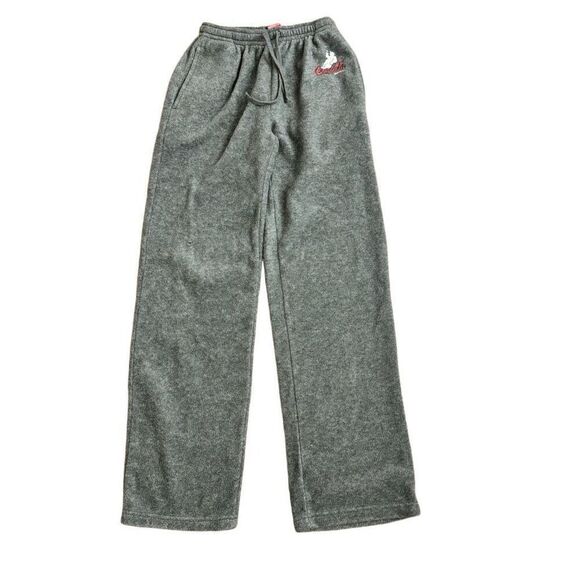 Coca Cola Polar Bear Gray Fleece Sweatshirt & Pants Lounge Set Size Small - Picture 6 of 10